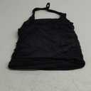SUUKSESS Women Halter Tank Tops Double Lined Backless Y2K Trendy Going Out Tops (Small, Black)