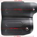 Rear Passenger Heat Shield Cover for Harley Sportster S 1250, Black Exhaust Pipe Heat Insulation Cover for Harley Sportster S 1250 RH1250S 2021-2024 Accessories(New Upgrade)