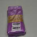 2 x Ruvanti Cloth Napkins Set of 6, 18x18 Inches Napkins Cloth Washable, Soft, Durable, Absorbent, Cotton Blend. Table Dinner Napkins Cloth for Hotel, Lunch, Restaurant, Wedding Parties - Purple