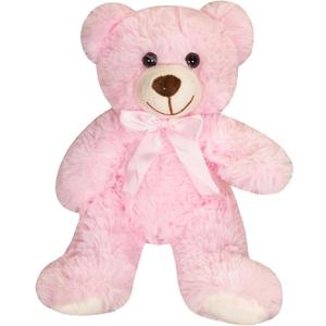 Teddy Bear Stuffed Animal13.78'' Pink Teddy Bear Plush Toy Cuddly Valentines Day Gift for Boyfriend or Girlfriend (Pink)