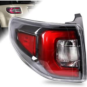 LED Tail Lights Assembly Compatible with 2013-2016 GMC Acadia Left Driver Side Replace 84051375 (Not Include Brake Bulb)