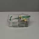 SUNFICON Makeup Brush Holder with Cover Makeup Brush Container With Lid Clear Makeup Brush Holder Organizer Waterproof Dustproof Beauty Brushes Storage Case Stand for Vanity Bathroom Countertop,Gift