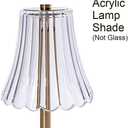 Cordless Table Lamps for Home, Table, Dining Room, Gold Rechargeable Lamps, USB Charge 12'' Tall LED Brass Portable Outdoor Indoor Table Lamp with Built-in Dimmer, Pack of 6