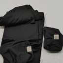 KeaBabies Baby Wrap Carrier - All in 1 Original Baby Carrier Newborn to Toddler Sling, Easy to Wear, Hands Free Bonding, Lightweight, Breathable Infant Wraps (Trendy Black) (One Size (Pack of 1))