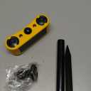 HULPPRE Solar Outdoor Motion Sensor Alarm-13 Sounds Including Dog Barking&Gunshot,2 * 130db Loud Noise Maker,4 Modes,Red&Blue Motion Activated Strobe Light,Say Goodbye to The Intruders