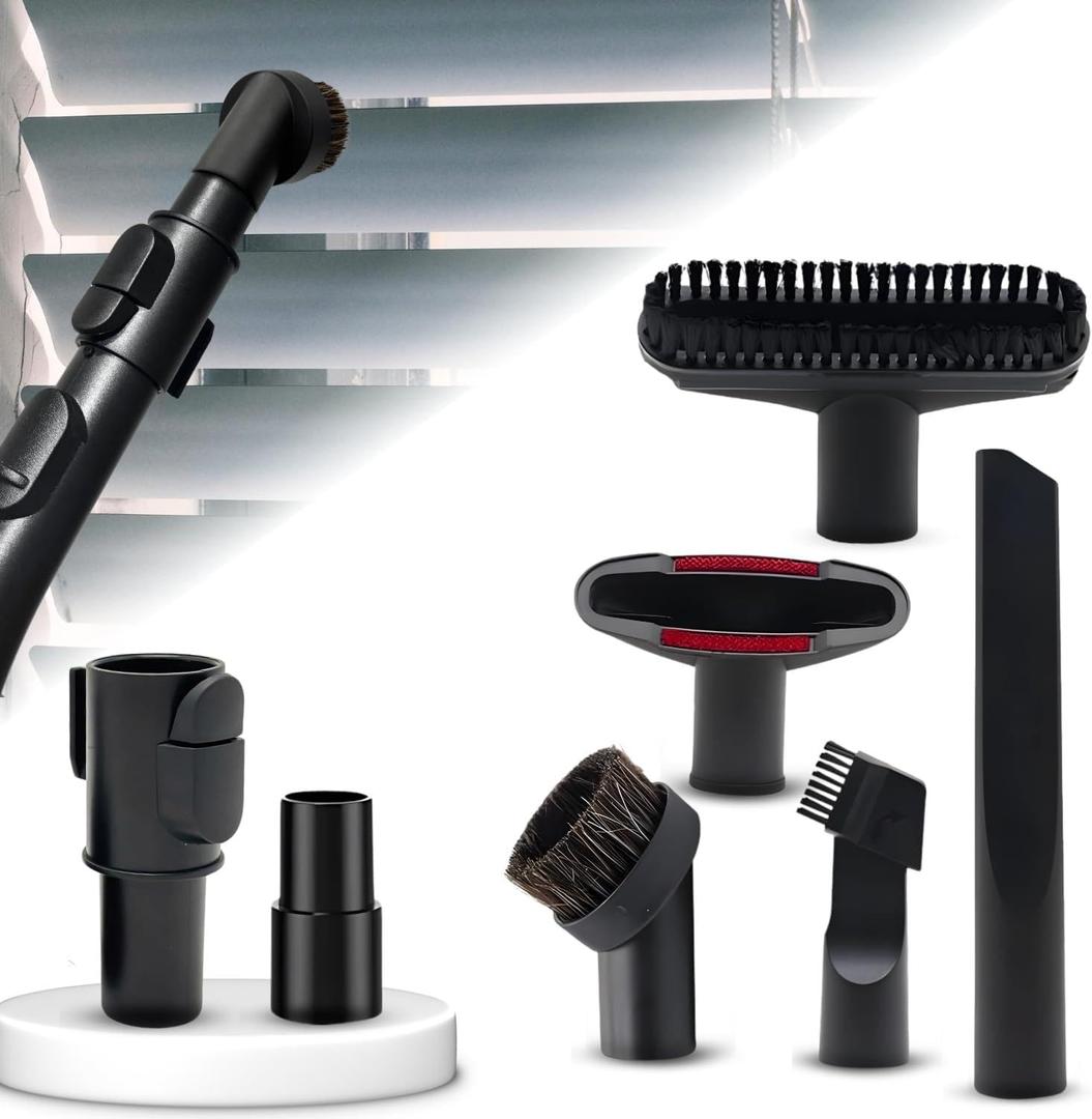 For Miele Vacuum Attachments Accessories 1-1/4'' plus Vacuum Hose Adapter Kit Compatible with Miele C1 C2 C3 Vacuum Cleaners - Household Cleaning Attachment Kit