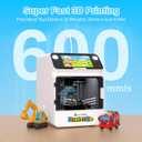 SainSmart PrintyGo 3D Printer for Kids, 600mm/s Auto Leveling Printer for Beginners with 5" Touch Screen, 1500+ Models, Child-Safe Design, Wi-Fi/App Control, Pre-Assembled for STEM Learning Gift