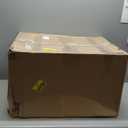 RELEANY Area Rugs 7'x9' Washable Non-Slip, Floral Vintage Distress Print Pattern Medallion Carpet for Living Room Bedroom Dining Room, Brick Red Rust Neutral Brown Burnt Orange Green