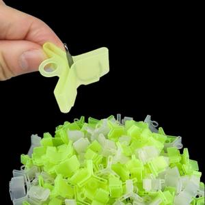 100 PCS Fishing Treble Hook Covers, Protector Bonnets for Fishing Lures 5Sizes 1# 2# 3# 4# 5#