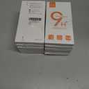 10 x Mkeke Screen Protector for iPhone 15 Pro, 3 Pack Tempered Glass [9H Hardness] [Military-Grade Drop Protection] [Sensitive Touch] [Easy Installation Frame] [HD Clear] for 6.1 inch