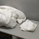 Bedsure Full Size Comforter Set, White Soft Prewashed Bedding for All Seasons, 3 Pieces GentleSoft Warm Down Alternative Bed Set, 1 Lightweight Comforter (82"x86") and 2 Pillowcases (20"x26")