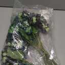 Kimura's Cabin 6pcs Artificial Silk Hydrangea Flowers Vintage Fake Bouquets Faux Hydrangeas Flower with Stems for Wedding Party Autumn Farmhouse Home Table Core Decoration (Deep Lake Blue)