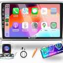 for Kia Sportage 2017-2022 CarPlay Android Auto Navigation Stereo GPS Radio Reverse Camera Display 9" IPS Touchscreen Headunit Tablet Media Player, if Applicable Quad Core 2G+64G Silver
