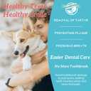 3 x Natural Dog Dental Powder - Teeth Cleaning Powder - Removes Plaque and Tartar - Breath Freshener - Contains Probiotics to Fight Bad Breath - Large Size for Multi-Dog Households (7.05 Oz)