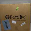 Petskd Top-Expandable Pet Carrier with Wheels 17x11x9.5 Inches Alaska Airline Approved, Soft-Sided Carrier for Small Cats Dogs with Locking Safety Zippers and Anti-Scratch Mesh(Black)