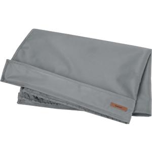 Lesure Water-Resistant Dog Bed Cover - Large Washable Replacement Cover for Pet Mat 36x27x3 Inches, Grey