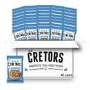 G.H. Cretors Cheese & Caramel Popcorn Mix (1 oz Bags 40 Pack) Handcrafted Small Batch Popcorn, Gluten Free, Kosher, No Artificial Preservatives, Convenient Individual Bags (EXP 05/20/27)
