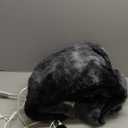 Electric Heated Throw Blanket - Faux Fur Sherpa 50"x60" Fast Heating Bed Blankets Throw with 6 Heating Levels & 4 Hours Auto Off, Over-Heat Protection ETL, Black