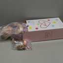 Aori Lifelike Reborn Baby Girl Dolls - Realistic 20-Inch Newborn Doll with Poseable Limbs and Feeding Kit, Weighted Real Life Reborn Baby Doll Gift Set for Seniors, Collectors and Kids 3+ (Purple)