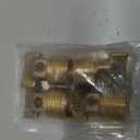 4 Pcs Boat Drain Plugs 1/2" NPT Solid Brass Drain Plugs Commonly Used in Boat Hulls Solid Brass Hull Spare Garboard Plug