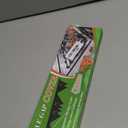 Stainless Steel Stove Gap Covers,Stove Gap Filler, Range Trim Kit, Stove Gap Guards, Heat Resistant and Easy to Clean, Easy retractable Length 13.8" to 27.5", Width 0.79",Black(2PCS)