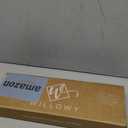 Reinforced Steel Bracket Room Shelves for Bedroom Wall - Easy to Install, Template and Video Included - Wall Mounted Rustic Wood Shelves for Bathroom, Home Decor (Iron Bracket - 2 Pack, Burnt Natural)