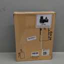 Automatic Chicken Coop Door Solar Powered, LCD Display Chicken Door with Timer & Light Sensor, 4 Modes Automatic Chicken Door Solar, Anti-Pinch & Weather Proof Coop Door with Remote Control (Gold)