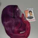 Purple Pink Wig Long Wavy Wig Purple and Hot Pink Wigs for Women Heat Resistant Synthetic Hair Women's Costume Cosplay Party Wigs