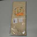 2 Pcs Fall Wreath Sash for Front Door Embroidery Monogram Pumpkin Ribbon Sash for Fall Thansgiving Yard Porch Decor (Letter S)