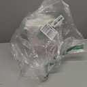 100 Sets Christmas Paper Loaf Pan 6.3 x 2.2 x 2.2 Inch Mini Disposable Bread Pans with Clear Plastic Bags and Ties Rectangle Baking Mold Loaf Containers for Bread Cake Baking (Elegant Style)