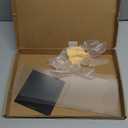 uxcell Acrylic Clear Display Case Box Dustproof Protection Showcase Cube Collectibles Show Box 3.9x3.9x11.8inch