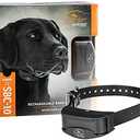 SportDOG Brand NoBark 10 Collar, Dog Bark Collars, Rechargeable, Programmable Bark Collar, Silent Partner Technology, Two Modes of Operation, Waterproof Collar (Black)