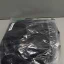 NICETOWN Pitch Black Solid Thermal Insulated Grommet Blackout Curtains/Drapes for Bedroom Window (2 Panels, 42 inches Wide by 63 inches Long, Black)