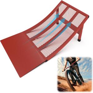 Jump Ramp for BMX, Skateboard/Bike/Skate/RC/Jump Ramp, Designed for Both BMX Bikes and Remote-Controlled Vehicles