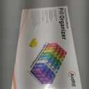 Monthly Pill Organizer, CAidRE 30 Day Pill Organizer 2 Times a Day, One Month Pill Box Organizer AM PM, Weekly Pill Holder for Fish Oil, Vitamins, Supplements (Multi-colored)