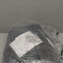 ULTCOVER 600D Tough Canvas Heavy Duty Rectangular Patio Table and Chair Cover  Waterproof Outdoor General Purpose Furniture Covers 88Lx62Wx28H inch, Black