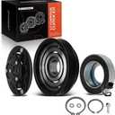 A-Premium Air Conditioner AC Compressor Clutch Kit Compatible with Volvo XC60 2010-2016, XC90 2007-2014, S60 2011-2016, XC70 2008-2015, S80 2007-2015, V60 2015-2016, V70 2008-2010 & Land Rover LR2