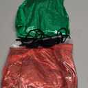 2 Pack 24 Inch Inflatable Christmas Balls, Giant Inflatable Ornaments Outdoor, Extra Large Outdoor Christmas Ornaments for Lawn, Porch, and Front Door (Red & Green)