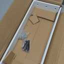 WINKER Countertop Support Bracket 2 Pack Heavy Duty 3/8" Thick Hidden L Shelf Bracket 12" x 6" x 2.5" Metal Corbels for Quartz/Granite/Wood/Concrete/Laminate Countertops, White