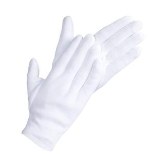 20 Pcs White Cotton Gloves for Eczema, Dry Hands, Moisturizing, Inspection, Coin Handling and Jewelry (10 Pair)
