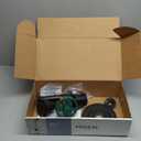 Moen Beric Matte Black Single Handle Modern Tub and Shower Faucet with Handshower with Metal Hose, Valve Included, 82775BL