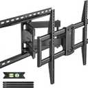 USX MOUNT UL Listed Full Motion TV Wall Mount for 37-90 Inch TVs up to 150 lbs, TV Mount Bracket with Articulating Arms Pre-Assembled, Swivel and Tilt, Fits 16",18, 24" Wood Studs, Max VESA 600x400mm (37-90 Full Motion)