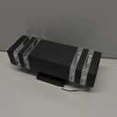 1 Pack LED Outdoor Light Fixture, Aluminum Wall Lights, IP65 Rated for Porch, Patio, Garage, Warm White 3000k
