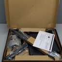 USX MOUNT Universal Speaker Stands, Height Adjustable Extend 30.0" to 39.1" for Satellite Speakers & Small Bookshelf Speakers up to 11 lbs Per Stand, 1 Pair Floor Stands for Sony Bose Polk JBL Yamaha