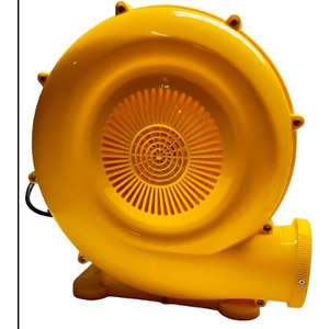Intertek 650W Yellow Air Blower for Inflatable Bounce House, Water Slide, Jumping Castle, Inflatable Screen and Inflatable Tent, Dual Use for Yard Leaf Blowing