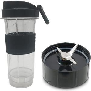 joystar Replacement 22oz Cup and Extractor Blade with to go lid Replacement Set - Large Accessory Part Compatible with Original Magic Bullet Blender MB 1001 /MB 1001B/MBR-1701 /MBR-1702 /MBR-1101 joystar Replacement 22oz Cup and Extractor Blade with to go lid Replacement Set - Large Accessory Part Compatible with Original Magic Bullet Blender MB 1001 /MB 1001B/MBR-1701 /MBR-1702 /MBR-1101