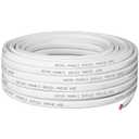 14 Gauge Marine Wire,100ft 14 AWG 14/2 Duplex Marine Grade Wire Tinned Copper Boat Electrical Cable for Automotive Boat Speakers RV Solar Outdoor