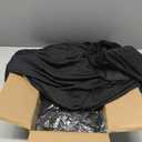 Table Cloth 2 Pack Black 6FT Spandex Tablecloth for Rectangle Fitted Table Cloths Stretch Covers Washable Wrinkle Free Tablecloths for Festival Camping Picnic Wedding Party