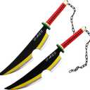 Tengen Uzui 30.5 2 Pc Foam Cosplay Anime Demon Killer Sword Costumes Halloween