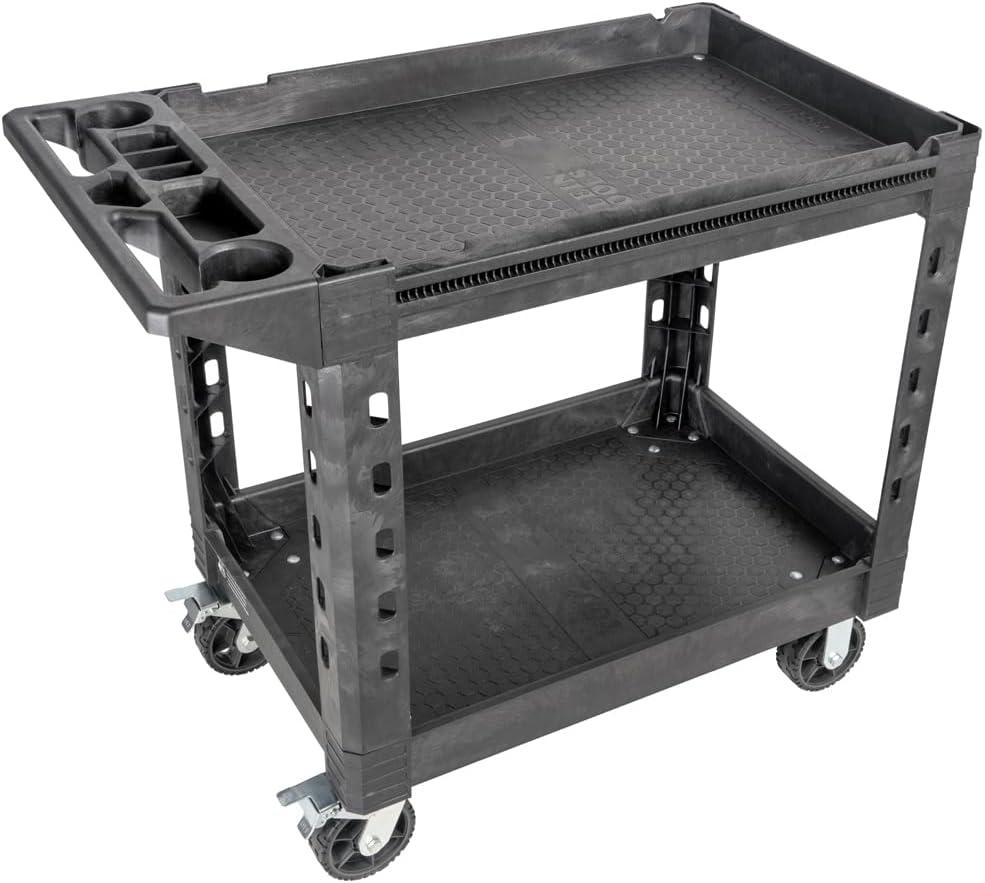 Klein Tools MODbox Utility Cart, 6-Inch Wheels, Rolling Tool Cart, 500-Pound Capacity for Jobsite and Warehouse